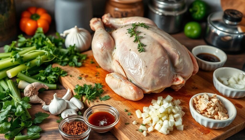Chicken Preparation for Southern Dressing Chicken Preparation for Southern Dressing
