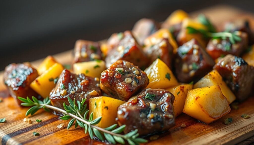 Garlic Butter Beef Bites Serving Suggestions Garlic Butter Beef Bites Serving Suggestions