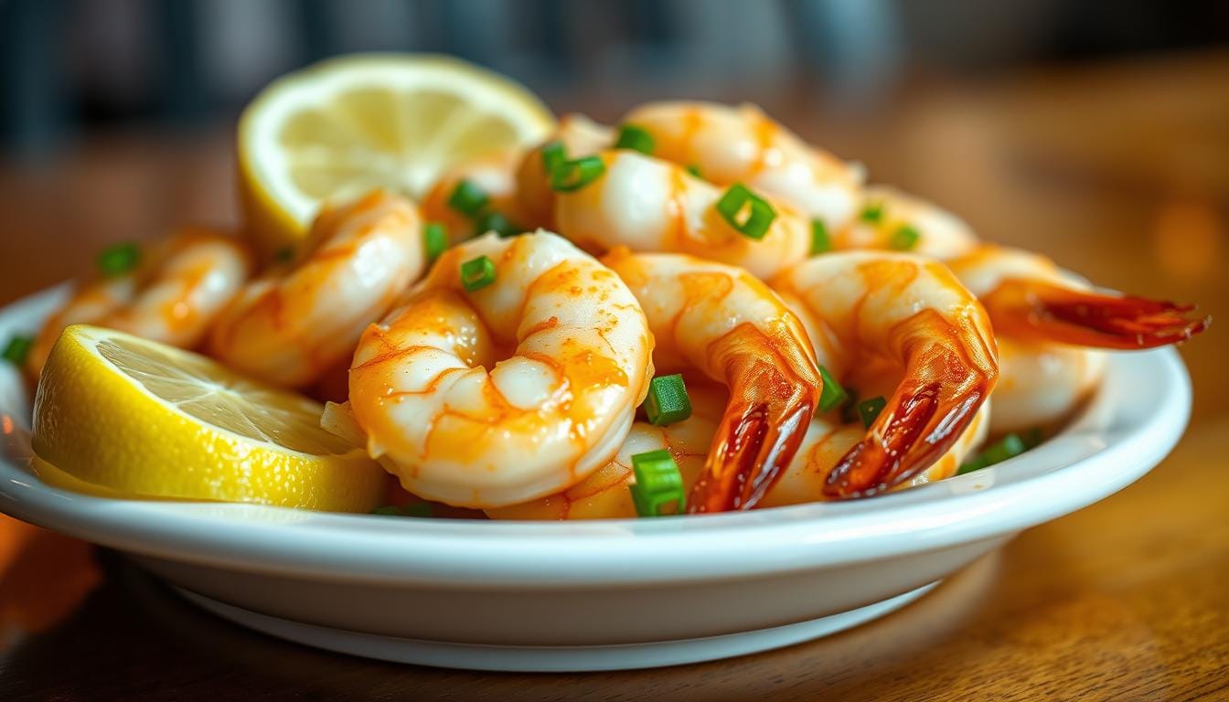 Hawaiian Garlic Shrimp