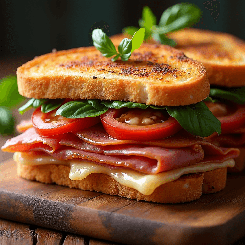 toasted italian sandwich